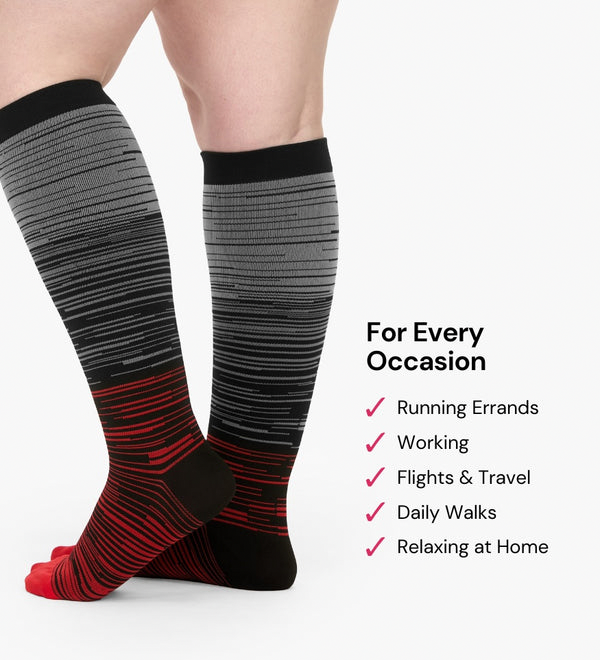 Everstride™ Stripes Compression Socks